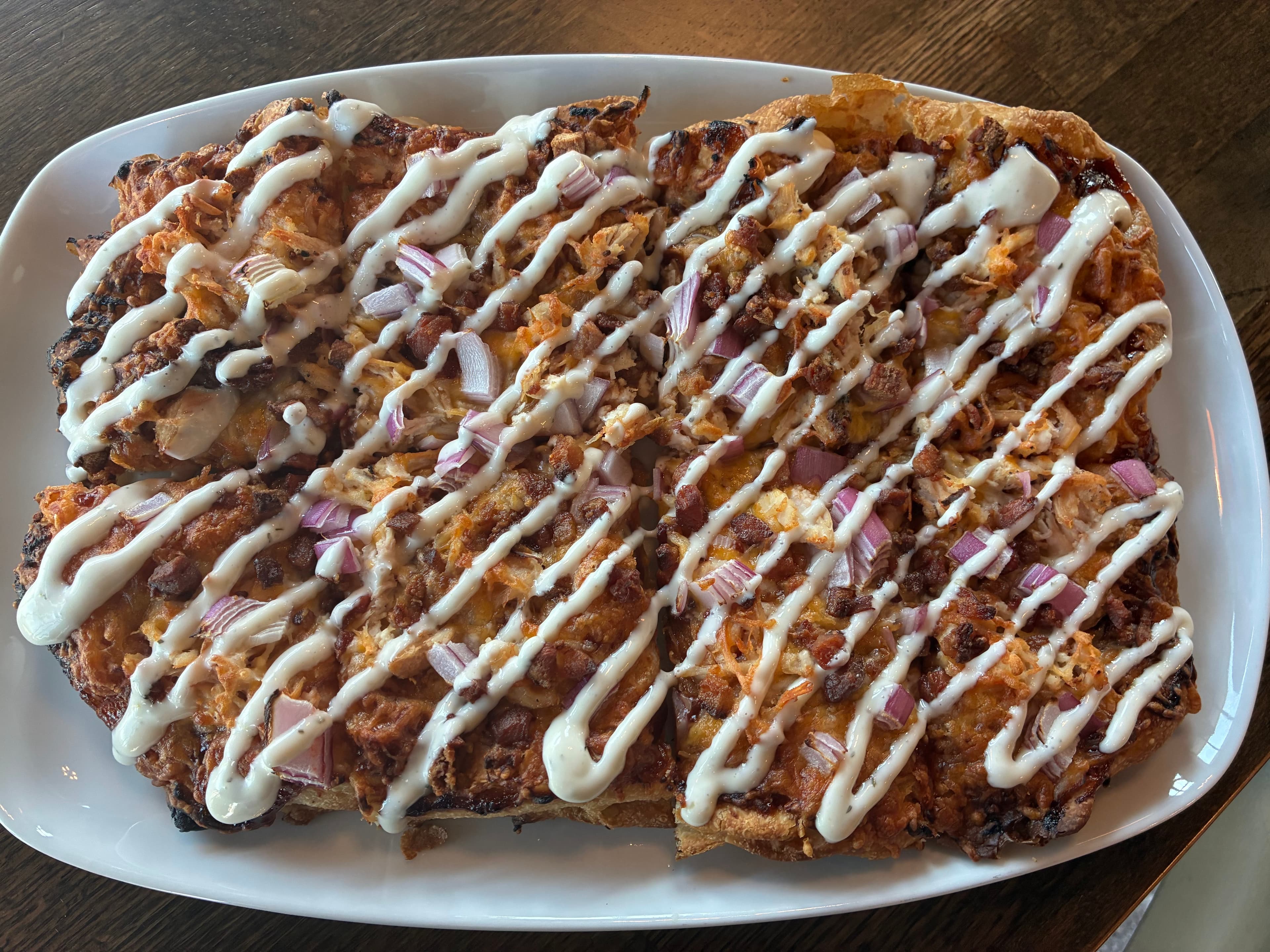 PIZZA OF THE MONTH - BBQ Chicken Flatbread Pizza